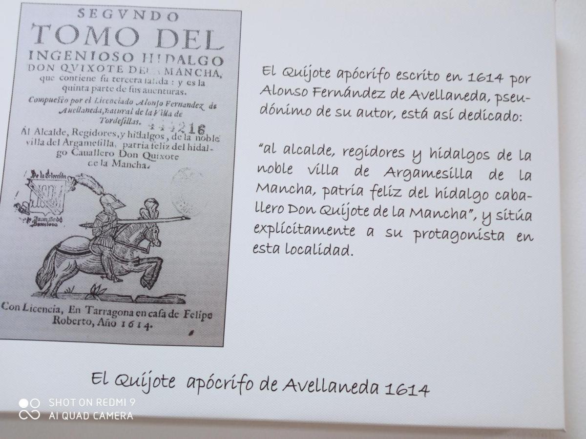 Vivienda Vacacional El Molino Argamasilla de Alba Esterno foto